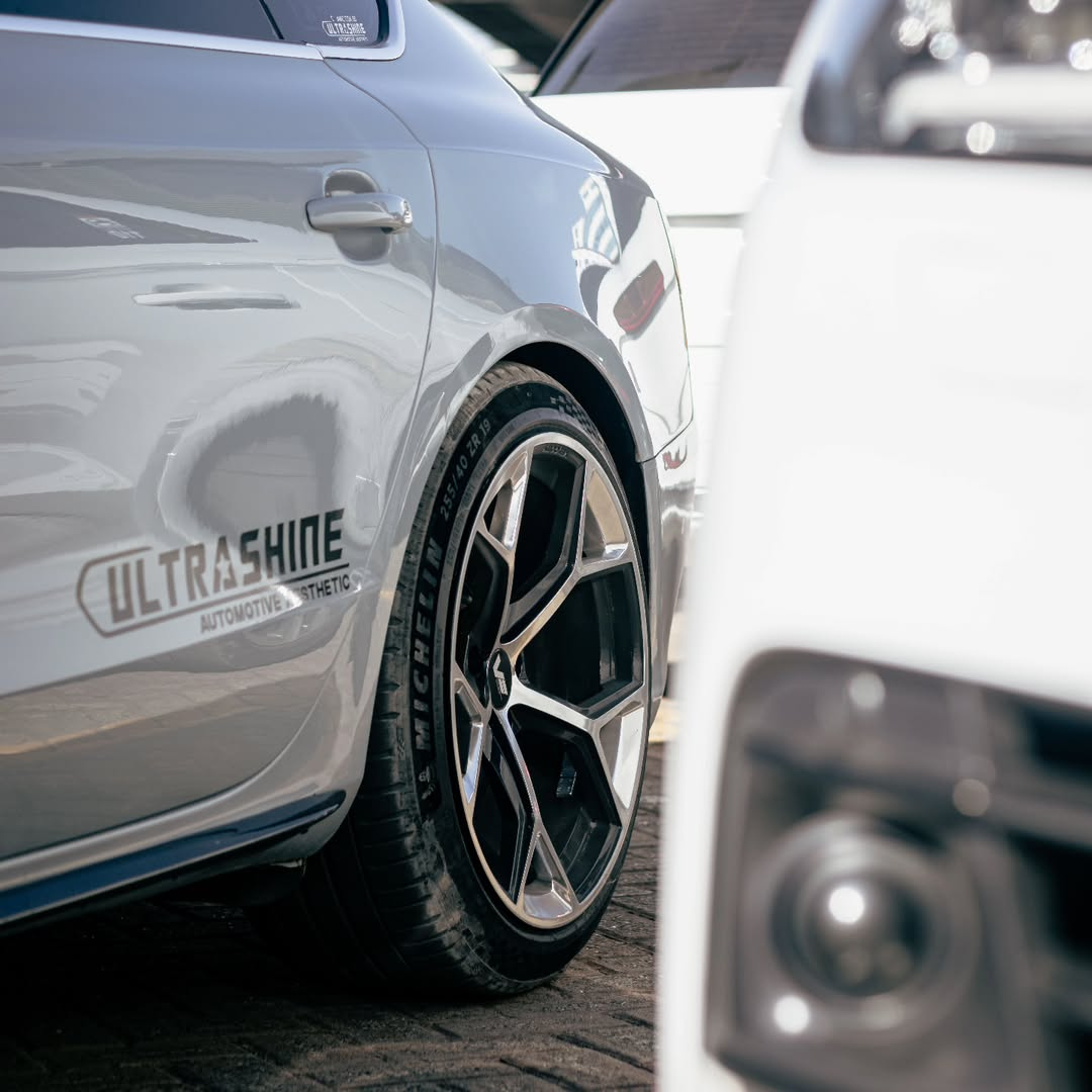 Vinyl wrapped luxury car in Nairobi